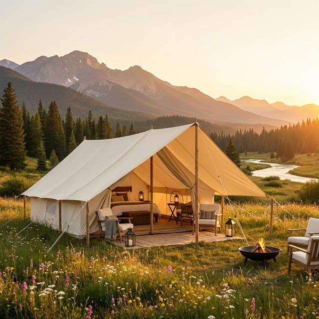 Luxury Safari Glamping Tent